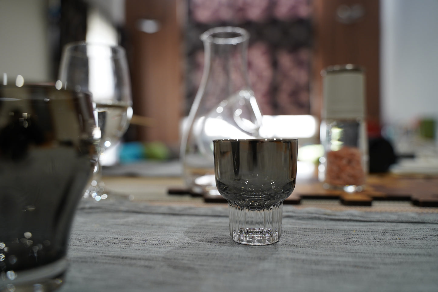 Sake glass drinking comparison set 65ml/240ml by Progress